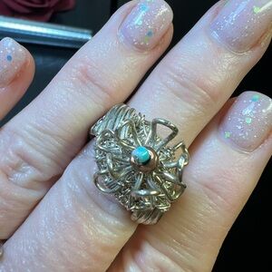 Hand Crafted Artisan Ring size 9